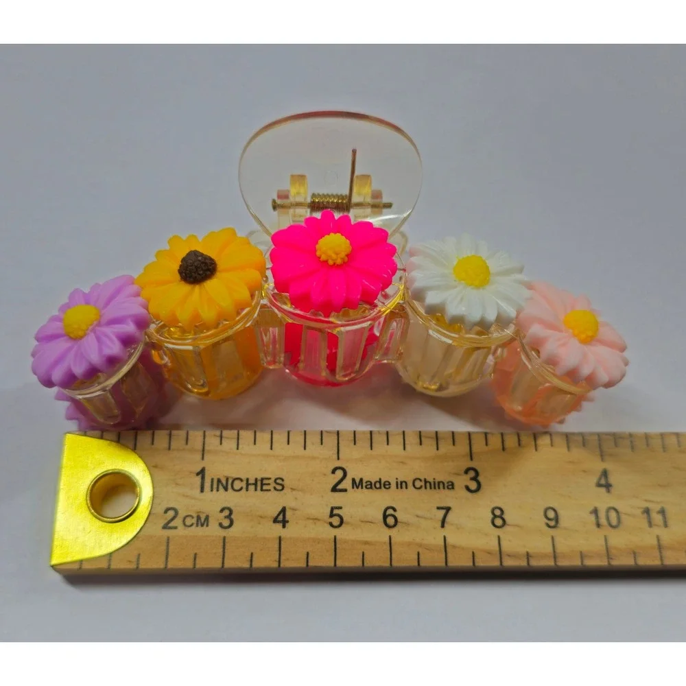 Daisy Flower Claw Clip Hair‎ Accessories Cute Summer NEW